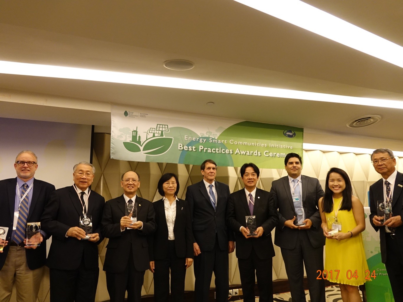 科技部與三大科學園區榮獲「APEC能源智慧社區倡議(ESCI)最佳案例評選」智慧運輸金獎