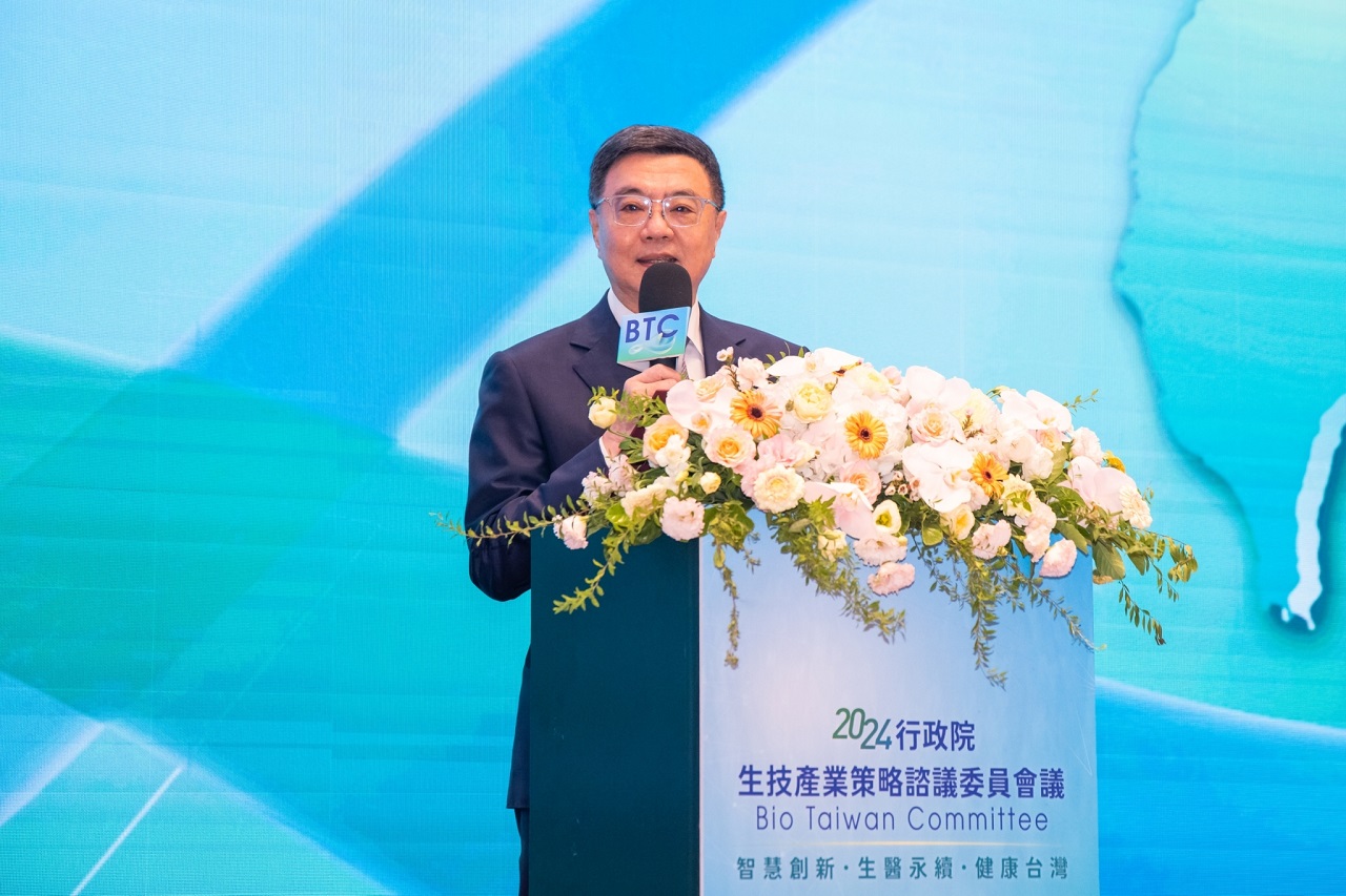 圖1：卓榮泰院長致詞