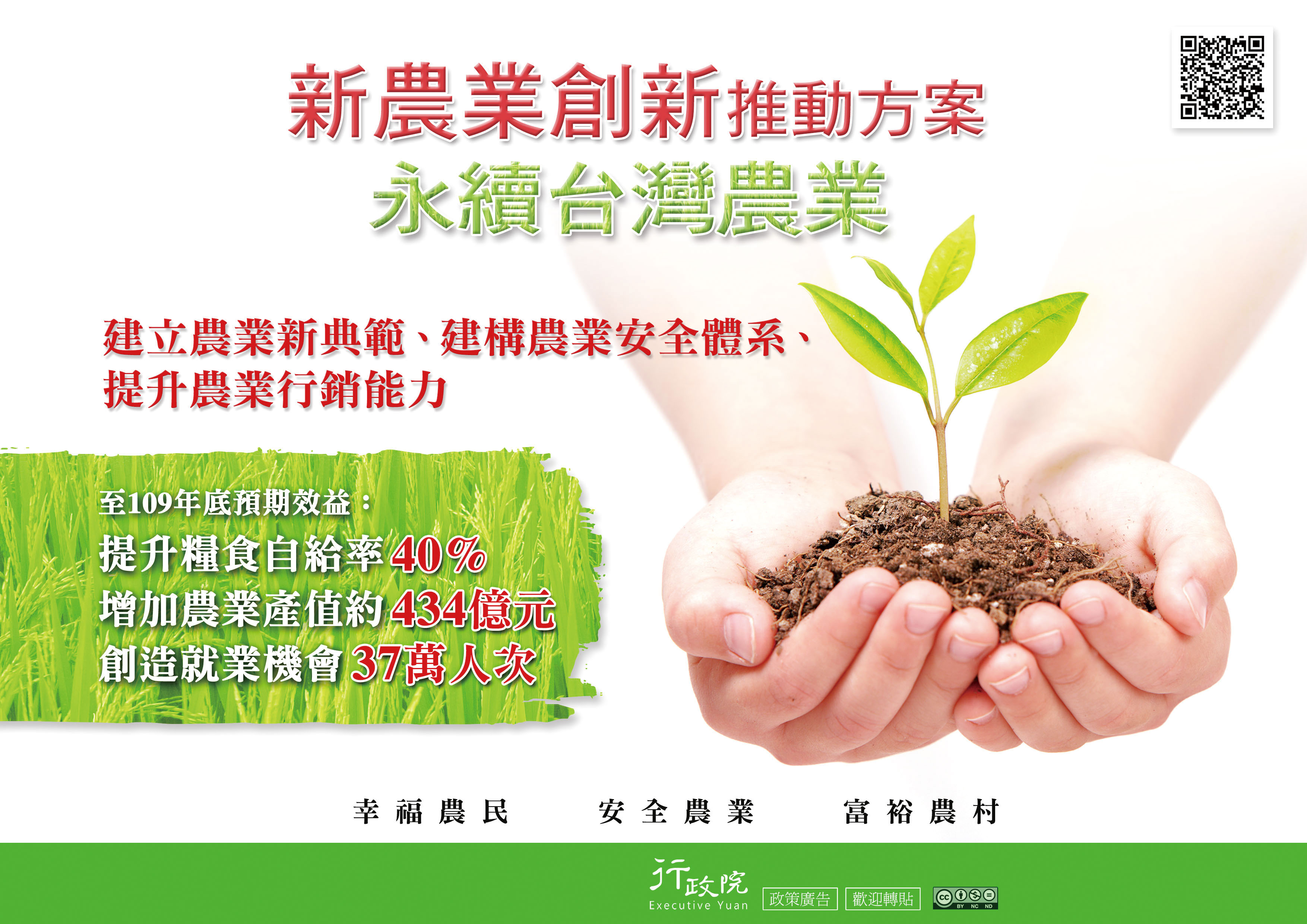 新農業創新推動方案--永續台灣農業