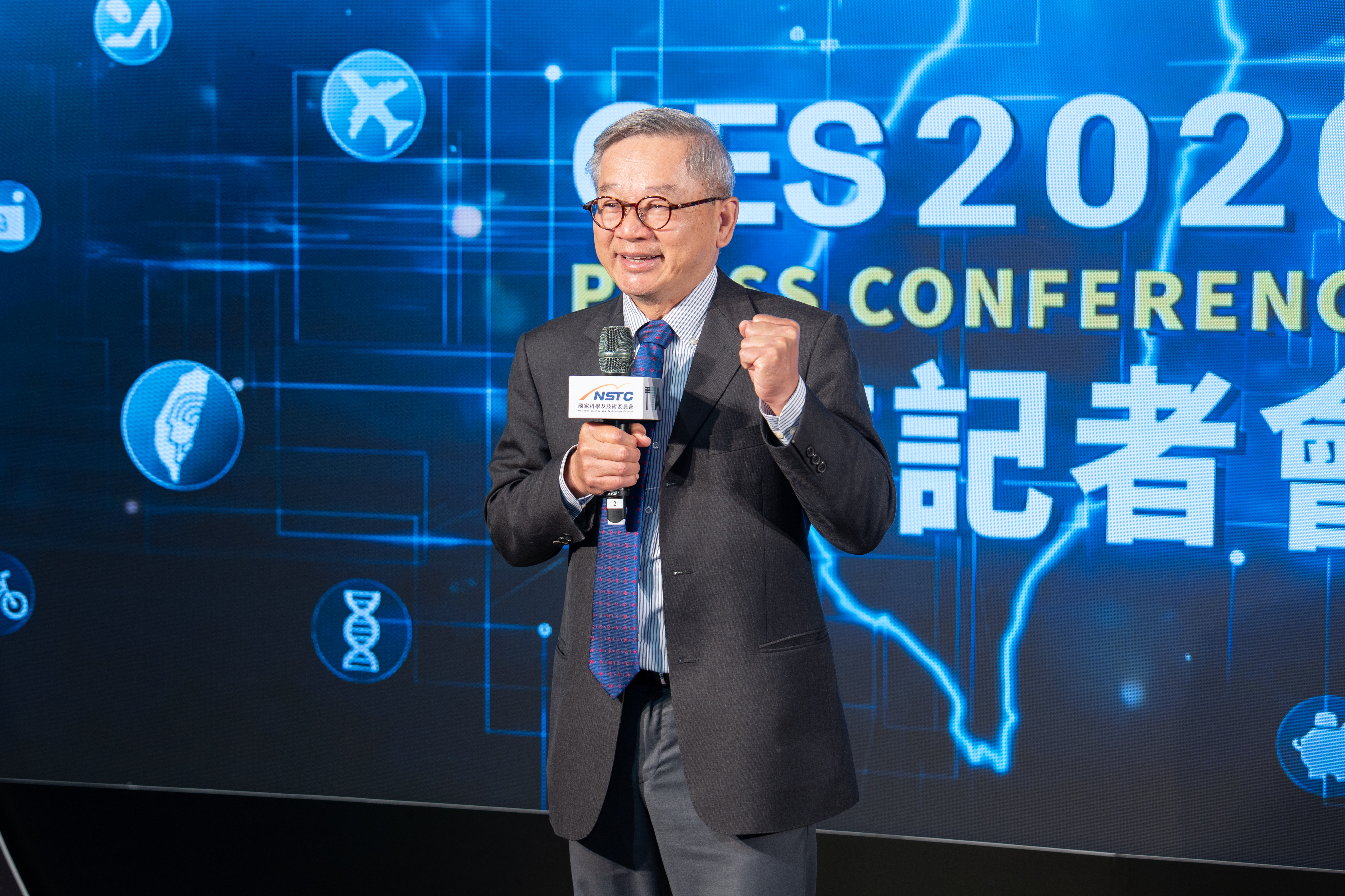 國科會吳誠文主委鼓勵新創以科技實力站上國際舞臺，深化全球合作。