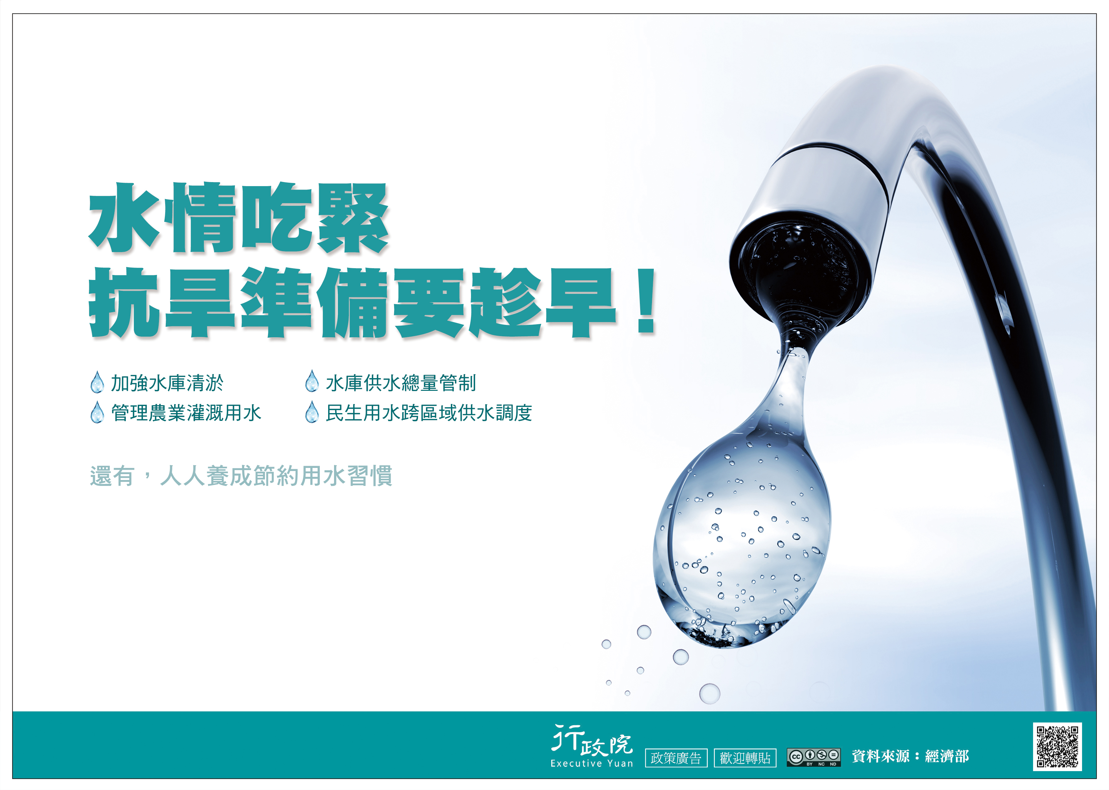 水情吃緊　抗旱準備要趁早！