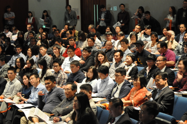 2017第一屆南加州台灣生技研討會座無虛席，場場大爆滿。 （世界日報記者陳良玨／攝影）
